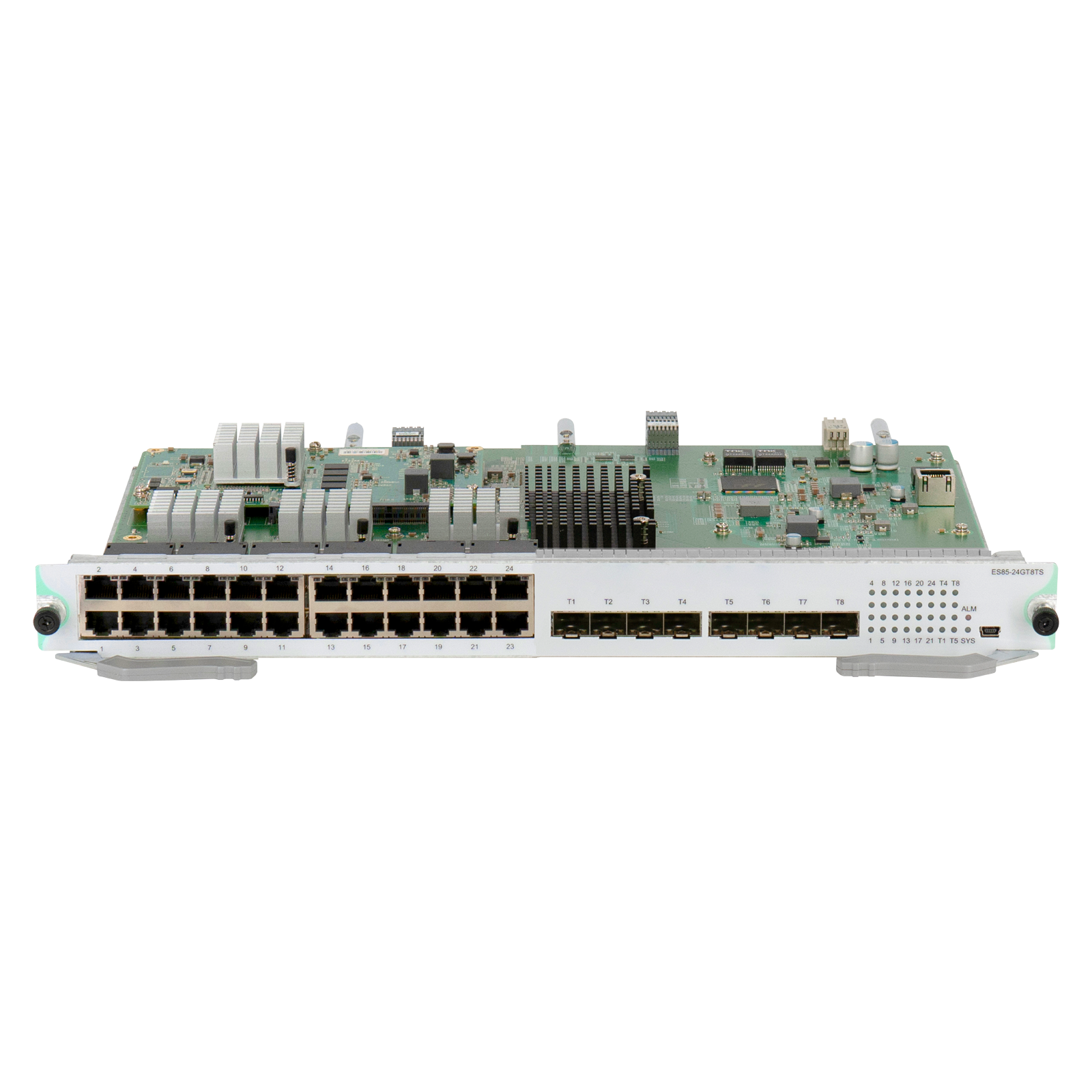 ZH-ES85-24GT8TS 24千兆电+8万兆光业务板（通用于三款框式交换机）